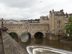 Bath, Grafschaft Sommerset (Region South West England) am 19.6.2016: Pulteney-Brcke von 1773 ber den Avon, von William Pulteney zur Anbindung eines neuen Stadtviertels, das seine Frau