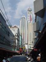Der Baiyoke Tower 2 ist mit 304 Metern (mit Antenne 328 Metern) das hchste Gebude Thailands.