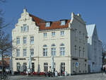 Das Hotel New Orleans in der Nhe des Stadthafens in Wismar.