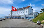 Hotel und Restaurant auf der Rigi Kulm, mit 1797 Metern .