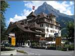 Das Hotel Victoria Ritter in Kandersteg, aufgenommen am 21.07.2010.