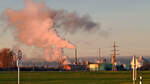 Zuckerfabrik in Euskirchen  unter  Volldampf  - 02.01.2025