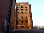 Ein Malakoffturm auf dem Gelnde der ehemaligen Zeche Ewald in Herten am 22.02.2011.