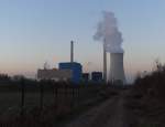 Das Kraftwerk Ensdorf/Saar am 19.11.2012.