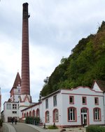 Riegel, das 1908 errichtete Maschinenhaus der ehemaligen Riegeler Brauerei, steht mit dem Inventar unter Denkmalschutz, Sept.2015