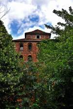 der Kampische Hof vom Knieperwall aus gesehen,  in der Altstadt von der Hansestadt Stralsund, 11.08.09