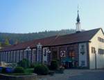 Bad Liebenzell im Nordschwarzwald, das 1954 eingeweihte Kurhaus, Okt.2010