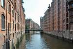 Broksfleet durch die Speicherstadt im Hamburger Hafen - 13.07.2013