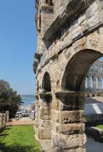 Amphitheater in Pula am 18.