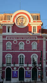 Das 1867 errichtete Teatro da Trindade ist ein Theatergebude im Zentrum von Lissabon.