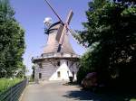 Windmühle Johanna,erbaut 1885 als Galerie-Holländermühle, genutzt wurde  die Mühle bis 1960, sie steht in Hamburg-Wilhemsburg.