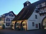 Zell am Harmersbach/Schwarzwald, das Storchenturmmuseum beherbergt das Heimatmuseum der Stadt, Okt.2010