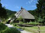 Gutach, im Freilichtmuseum steht der Hippenseppenhof von 1599 aus der Gegend um Furtwangen, Juli 2012