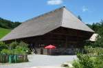 Gutach, im Freilichtmuseum steht der Falkenhof von 1737, stammt aus dem Dreisamtal, Juli 2012