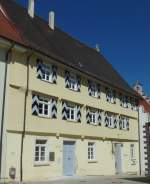 Munderkingen, das Spital zum Heiligen Geist beherbergt heute das Stadtmuseum, Aug.2012