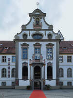 Der Eingangsbereich des Museums im ehemaligen Kloster Sankt Mang.