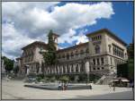 Im Stadtzentrum von Lausanne (25.07.2009).