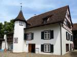Riehen, das Alte Wettsteinhaus, ein 1640-52 erbautes Landgut, heute Museum, Juni 2015