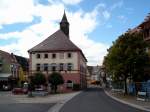 Lffingen im Schwarzwald,  das Rathaus, 1832 erbaut im Stile des Architekten Weinbrenner,  2007 