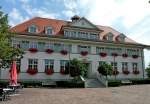 Kressbronn am Bodensee, das Rathaus von 1924, Aug.2012