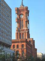 Berlin, Sommer 2007 - Blick zum Roten Rathaus