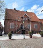 Rathaus im Nordseebad Otterndorf im Landkreis Cuxhaven (Mai  2022)