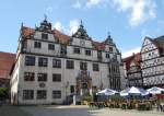 Ein Prachtstck in Hann.Mnden ist das Rathaus am Marktplatz