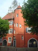 Burkheim am Kaiserstuhl,  das Rathaus, der Ort wurde 762 erstmals erwhnt,  erhielt um 1330 das Stadtrecht,  Mai 2010