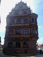 Gernsbach im Murgtal/Schwarzwald, das Alte Rathaus, 1617-18 im Sptrenaissancestil erbautes Wohnhaus wurde bis 1936 als Rathaus genutzt, 1975-79 umgebaut und renoviert dient es heute kulturellen