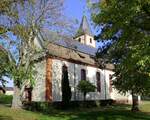 Sasbach am Kaiserstuhl, die katholische Kirche St.Martin von 1749, Okt.2022