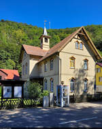 Dorfkirche Treseburg (Thale), ein harztypischer Bau.