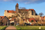 Gilt als eines der Wahrzeichen von Quedlinburg: die Stiftskirche St.