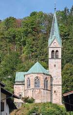 Christuskirche in Berchtesgaden im August 2026