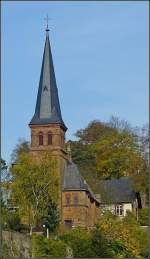 Die evangelische Kirche von Saarburg fotografiert am 19.10.08.