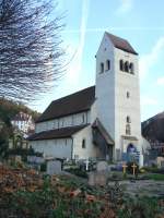 Sulzburg im Markgrflerland,  St.Cyriak, eine der bedeutensten ottonischen Sakralbauten Deutschlands,  geht auf das Jahr 993 zurck,  2009