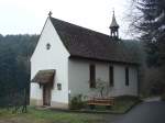 St.Gotthard Kapelle bei Staufen,  1353 als Filialkirche der Pfarrei Krozingen erstmals erwhnt,  nach mehrmaligen Zerstrungen 1733 im heutigen Stil aufgebaut,  1962 renoviert,  April 2010