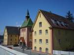 Mekirch in Oberschwaben,  das Herz-Jesu-Heim, erbaut 1736-38 als frstlicher Reitstall,  ca.1880 Umbau zur Kirche und Gemeindezentzum,  April 2010 