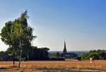 Euskirchen-Billig Kirche und  Weitblick  Richtung Dren - 24.07.2010