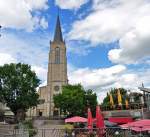 Herz-Jesu-Kirche in Euskirchen (mute wegen Abstand zum Objekt aus 2 Aufnahmen zusammengesetzt werden) - 25.08.2010