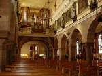 Villingen im Schwarzwald, die berhmte Sandtner-Orgel im Mnster, die regelmigen Konzerte sind weithin bekannt und beliebt, Aug.2010