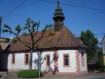 Herbolzheim, die Margarethenkapelle ist das lteste Kulturgut der Stadt, mit romanischen, gotischen und barocken Bauteilen, 1340 erstmals erwhnt,   1983-93 restauriert, heute Museum der Stadt, Mai