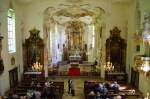 Scheppach, Rokoko Wallfahrtskirche Allerheiligen, Landkreis Gnzburg   (04.05.2011)