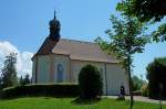 St.Mrgen im Schwarzwald, die Ohmenkapelle wurde 1736 eingeweiht, Juni 2011