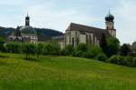 Kloster St.Trudpert im Mnstertal, das erste rechtsrheinische Benediktinerkloster wurde um 800 gegrndet, nach der Skularisation 1806 wurde erst 1920 der Klosterbetrieb wieder aufgenommen durch die