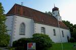 Zimmern bei Hechingen, die St.Jakobus-Kirche wurde 1896 eingeweiht, Juli 2011