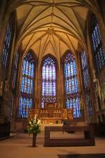 Dortmund, Chor und Flgelaltar der Reinholdi Kirche, erbaut ab 1250  (31.07.2011)