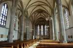 Spaichingen, Blick zum Altar und Chorraum der Stadtpfarrkirche St.Peter und Paul, Sept.2011