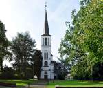 Evangelische Kirche in der Nhe des Brhler Schlosses - 17.10.2011