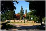 Dorfkirche Mellenthin auf der Insel Usedom - 09.07.2010