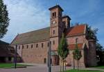 Klosterreichenbach, OT von Baiersbronn im Schwarzwald, die einschiffige romanische Klosterkirche wurde 1085 erbaut, Sept.2011 